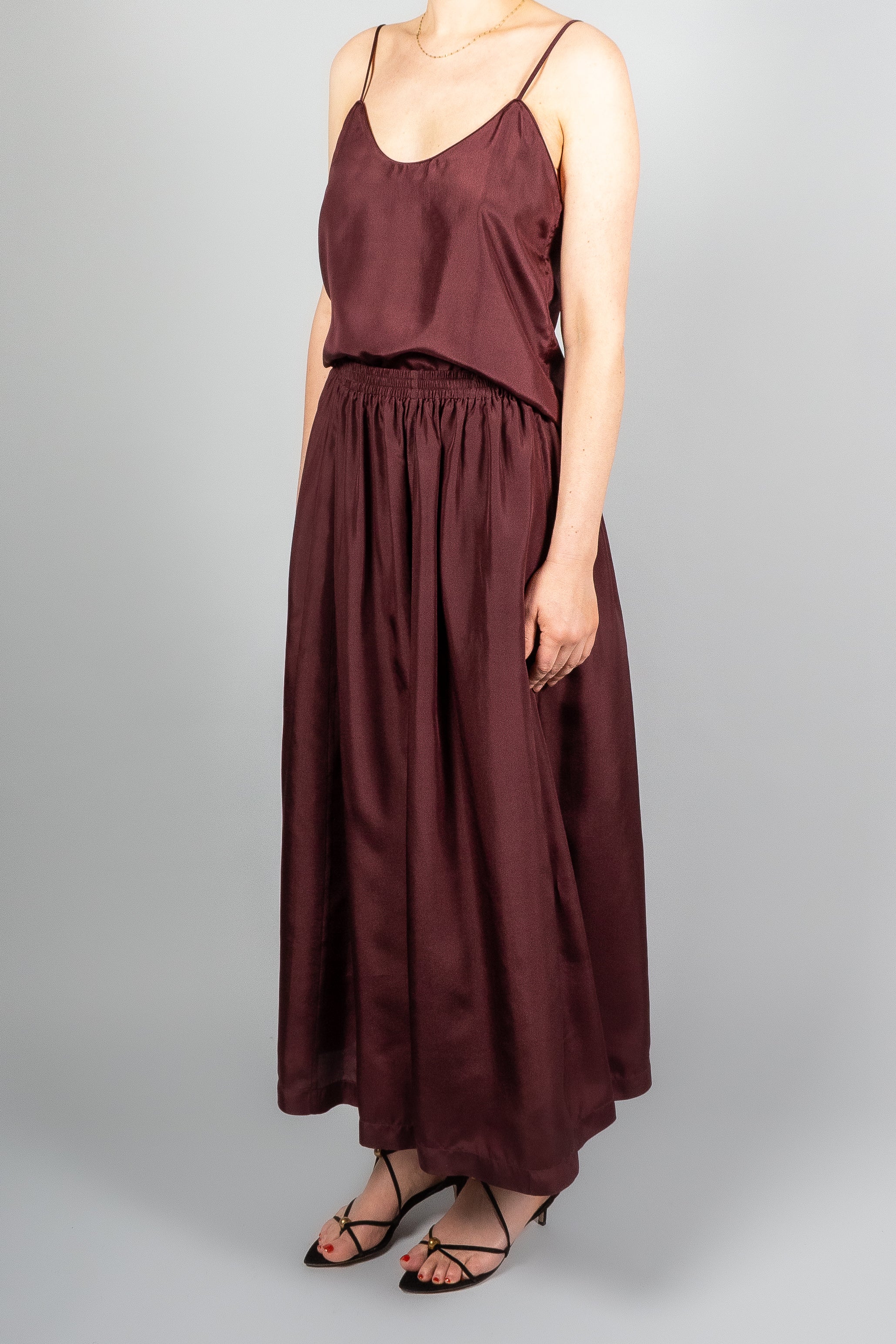 Forte Forte Habotai Silk Essential Skirt-Skirts-Misch-Boutique-Vancouver-Canada-misch.ca