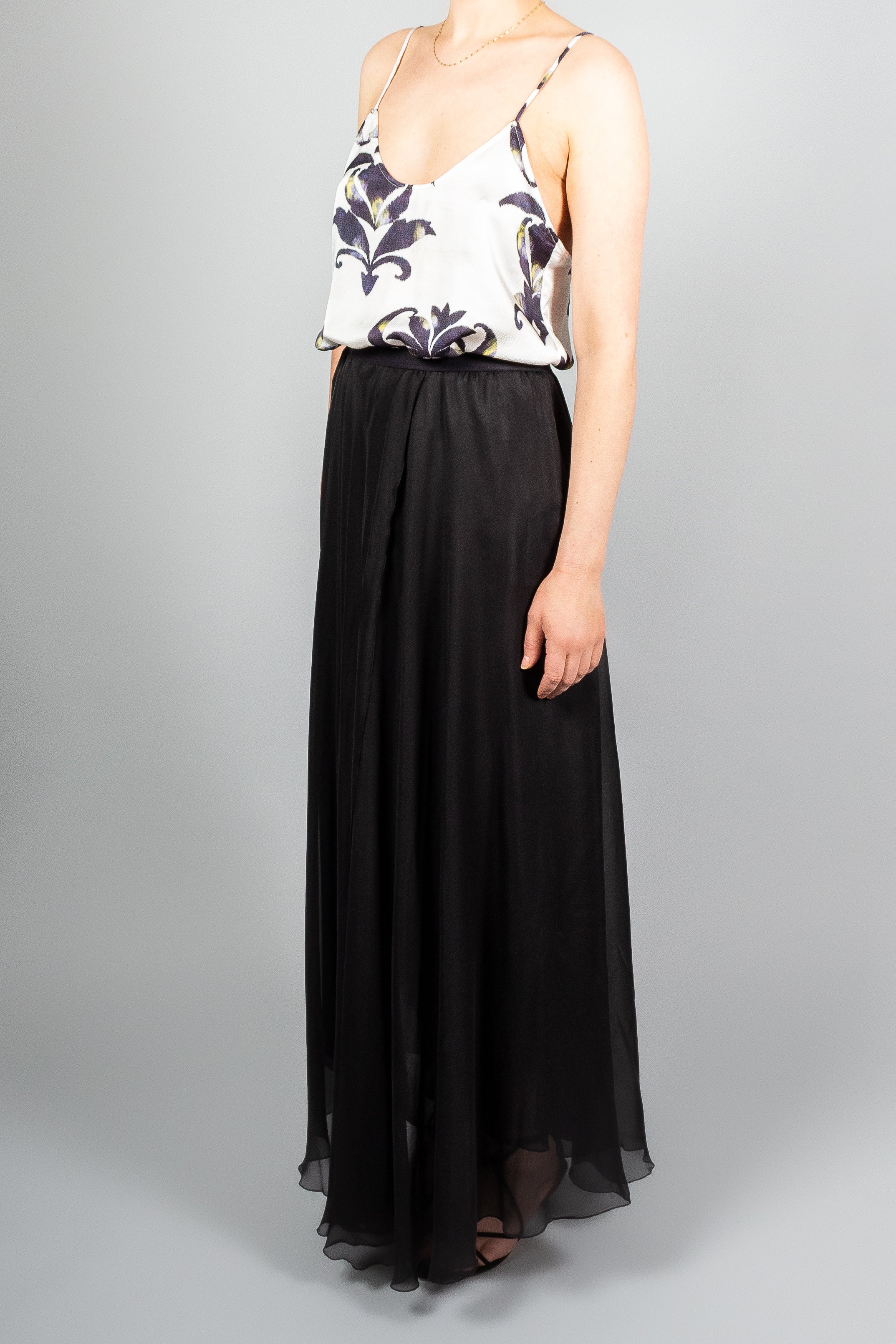 Forte Forte Silk Chiffon Long Skirt-Skirts-Misch-Boutique-Vancouver-Canada-misch.ca