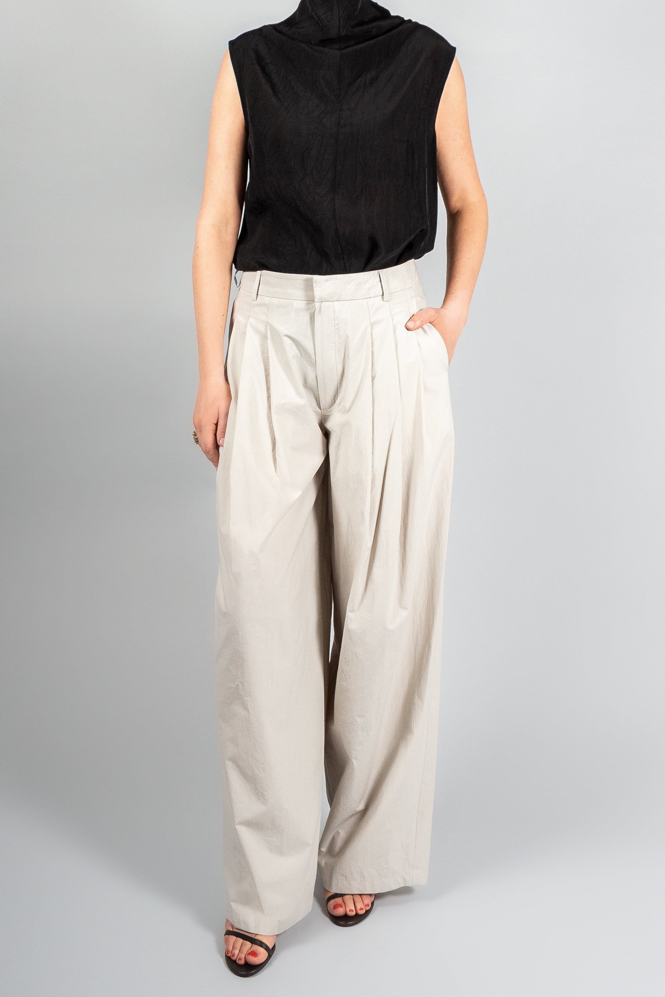 Gauchere Wide Leg Pleated Pant-Pants-Misch-Boutique-Vancouver-Canada-misch.ca