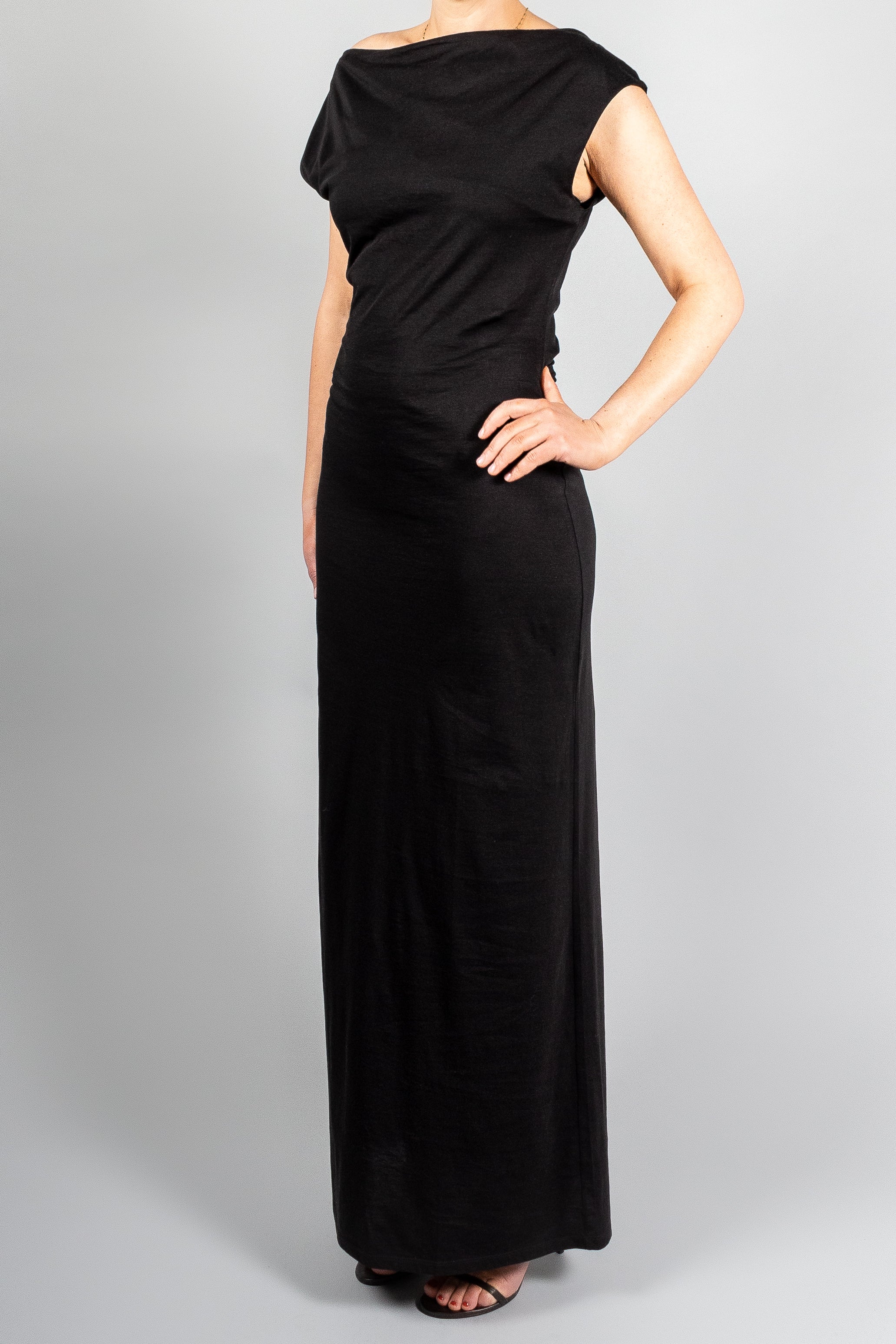 Gauchere Relaxed Column Dress-Dresses and Jumpsuits-Misch-Boutique-Vancouver-Canada-misch.ca