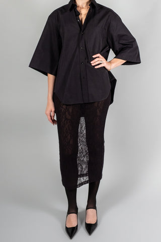 Wardrobe NYC Short Sleeve Shirt-Tops-Misch-Boutique-Vancouver-Canada-misch.ca