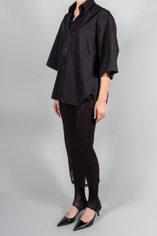 Wardrobe NYC Short Sleeve Shirt-Tops-Misch-Boutique-Vancouver-Canada-misch.ca