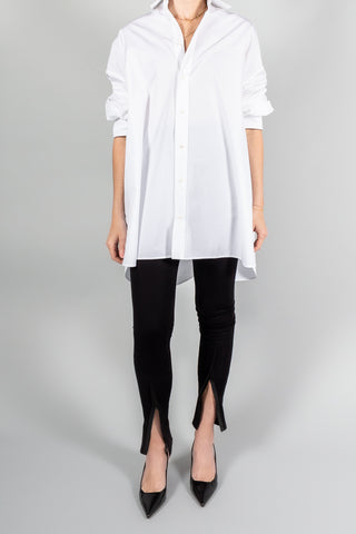 Wardrobe NYC Opaque Front Zip Legging-Pants and Shorts-Misch-Boutique-Vancouver-Canada-misch.ca