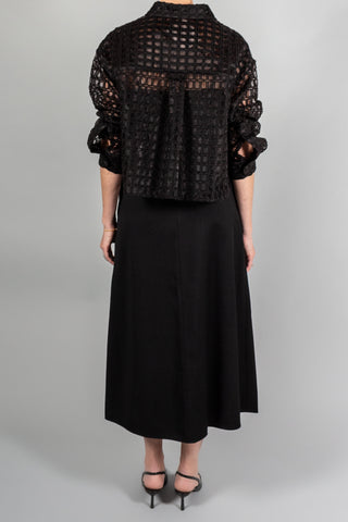Wardrobe NYC A-Line Midi Skirt-Skirts-Misch-Boutique-Vancouver-Canada-misch.ca