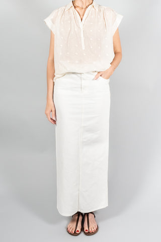 Nili Lotan Ozzy Denim Skirt-Skirts-Misch-Boutique-Vancouver-Canada-misch.ca