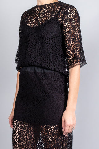 Maria Mcmanus Lace T-Shirt-Shirts and Tops-Misch-Boutique-Vancouver-Canada-misch.ca