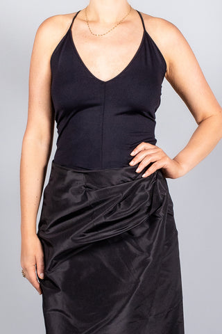 Wardrobe NYC V-Neck Bodysuit-Tops-Misch-Boutique-Vancouver-Canada-misch.ca