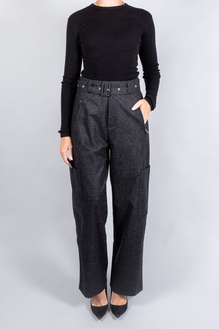 Gauchere Wool Cargo Pants-Pants and Shorts-Misch-Boutique-Vancouver-Canada-misch.ca