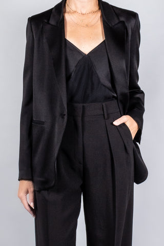 Forte Forte Shiny Anvers Satin Blazer-Jackets-Misch-Boutique-Vancouver-Canada-misch.ca