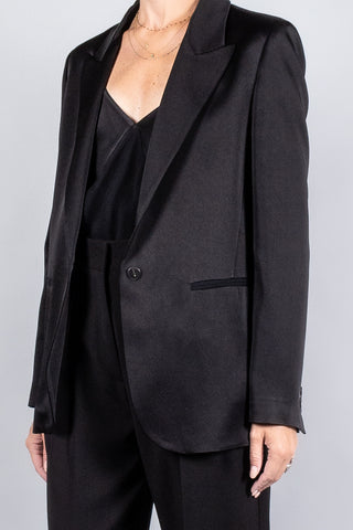 Forte Forte Shiny Anvers Satin Blazer-Jackets-Misch-Boutique-Vancouver-Canada-misch.ca