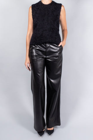 Gauchere Faux Leather Pants-Pants and Shorts-Misch-Boutique-Vancouver-Canada-misch.ca