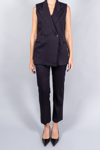 Kallmeyer Deon Sleeveless Blazer-Jackets and Blazers-Misch-Boutique-Vancouver-Canada-misch.ca