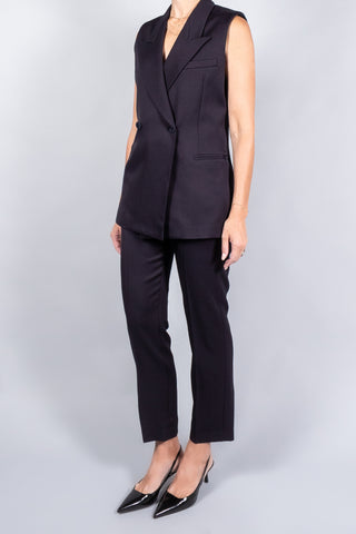 Kallmeyer Deon Sleeveless Blazer-Jackets and Blazers-Misch-Boutique-Vancouver-Canada-misch.ca