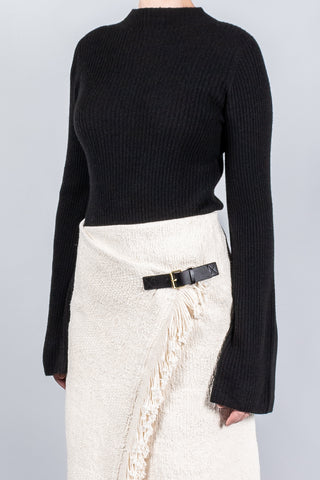 Le Kasha UTAH Ribbed Sweater-Knitwear-Misch-Boutique-Vancouver-Canada-misch.ca