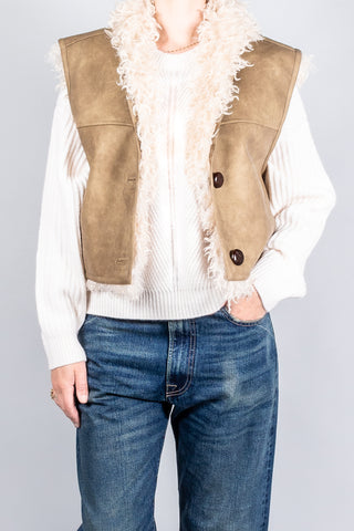 Isabel Marant Etoile Clara Vest-Jackets And Blazers-Misch-Boutique-Vancouver-Canada-misch.ca