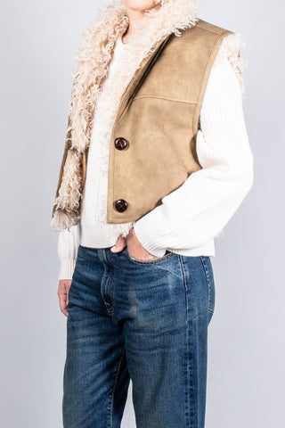 Isabel Marant Etoile Clara Vest-Jackets And Blazers-Misch-Boutique-Vancouver-Canada-misch.ca