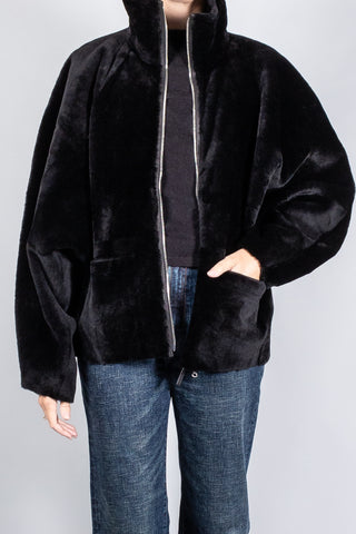 Utzon Joya Merino Reversible Fur Jacket-Jackets and Blazers-Misch-Boutique-Vancouver-Canada-misch.ca