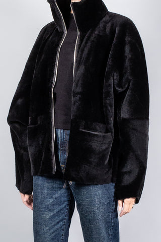 Utzon Joya Merino Reversible Fur Jacket-Jackets and Blazers-Misch-Boutique-Vancouver-Canada-misch.ca
