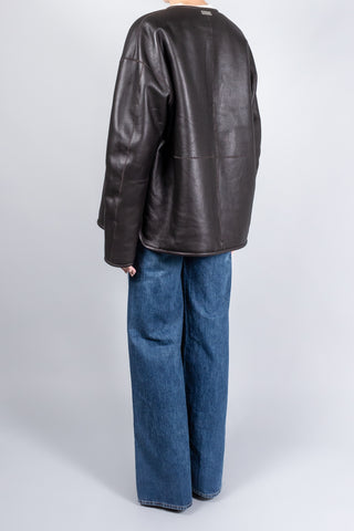 Utzon Jod Reversible Fur Jacket-Jackets and Blazers-Misch-Boutique-Vancouver-Canada-misch.ca