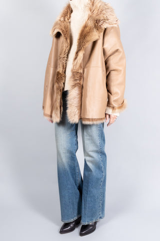 Utzon Jens Toscana Reversible Fur Jacket-Jackets and Blazers-Misch-Boutique-Vancouver-Canada-misch.ca