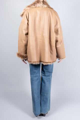 Utzon Jens Toscana Reversible Fur Jacket-Jackets and Blazers-Misch-Boutique-Vancouver-Canada-misch.ca