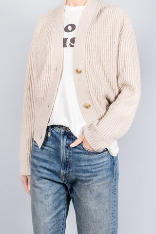 R13 Split Hem Ribbed Cardigan-Coats-Misch-Boutique-Vancouver-Canada-misch.ca