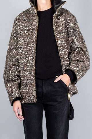Darkpark Celine Boucle Aviator Bomber-Jackets And Blazers-Misch-Boutique-Vancouver-Canada-misch.ca
