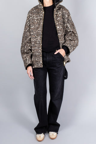 Darkpark Celine Boucle Aviator Bomber-Jackets And Blazers-Misch-Boutique-Vancouver-Canada-misch.ca