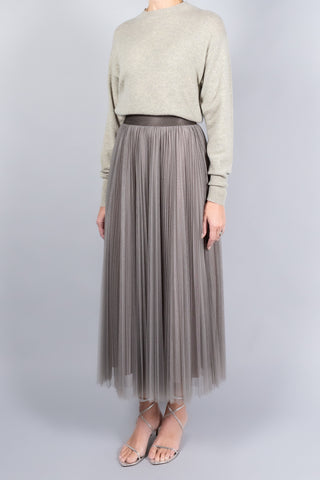 Forte Forte Tulle Soleil Plissé Skirt-Skirts-Misch-Boutique-Vancouver-Canada-misch.ca
