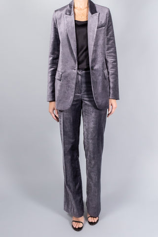 Forte Forte Stretch Velvet Jacket-Jackets and Blazers-Misch-Boutique-Vancouver-Canada-misch.ca