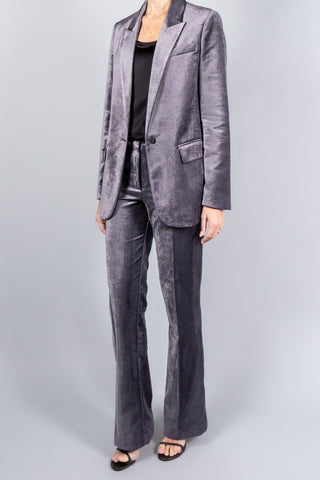 Forte Forte Stretch Velvet Jacket-Jackets and Blazers-Misch-Boutique-Vancouver-Canada-misch.ca