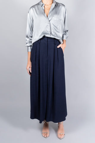Forte Forte Stretch Silk Satin Shirt-Tops-Misch-Boutique-Vancouver-Canada-misch.ca