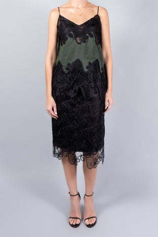 Marina Moscone Lace Tubino Skirt-Dresses and Jumpsuits-Misch-Boutique-Vancouver-Canada-misch.ca