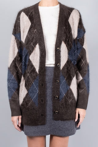 Lisa Yang Elaria Argyle Cardigan-Knitwear-Misch-Boutique-Vancouver-Canada-misch.ca