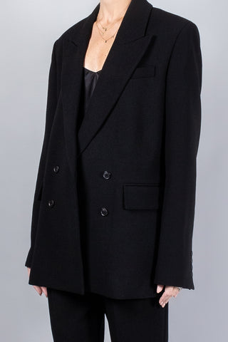 Leha Caroline Double Breasted Wool Blazer-Knitwear-Misch-Boutique-Vancouver-Canada-misch.ca