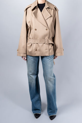Leha Aron Belted Trench Jacket-Jackets and Blazers-Misch-Boutique-Vancouver-Canada-misch.ca