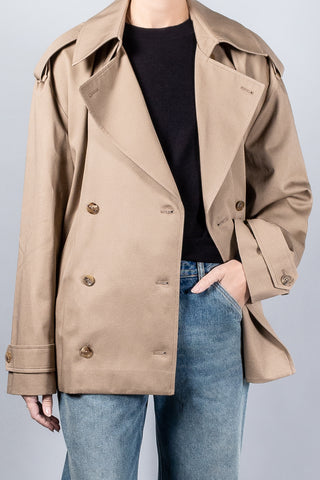 Leha Aron Belted Trench Jacket-Jackets and Blazers-Misch-Boutique-Vancouver-Canada-misch.ca