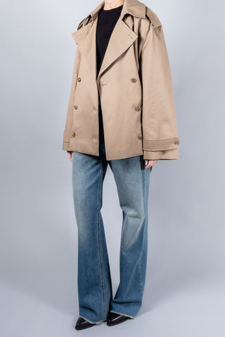 Leha Aron Belted Trench Jacket-Jackets and Blazers-Misch-Boutique-Vancouver-Canada-misch.ca