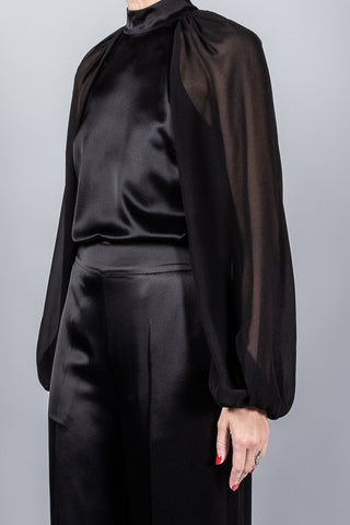 Joseph Cave Double Satin Top-Tops-Misch-Boutique-Vancouver-Canada-misch.ca