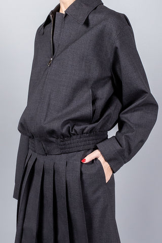 Leha Hyden Wool Bomber Jacket-Jackets and Blazers-Misch-Boutique-Vancouver-Canada-misch.ca