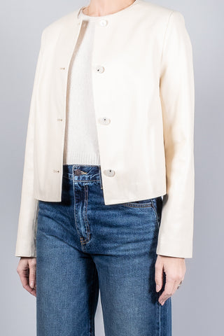 Loulou De Saison Raho Leather Jacket-Jackets and Blazers-Misch-Boutique-Vancouver-Canada-misch.ca