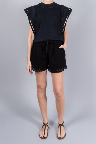 Isabel Marant Balyme Shorts-Pants and Shorts-Misch-Boutique-Vancouver-Canada-misch.ca
