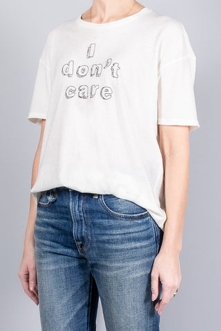 R13 "I Don'T Care" T-Shirt-Tops-Misch-Boutique-Vancouver-Canada-misch.ca