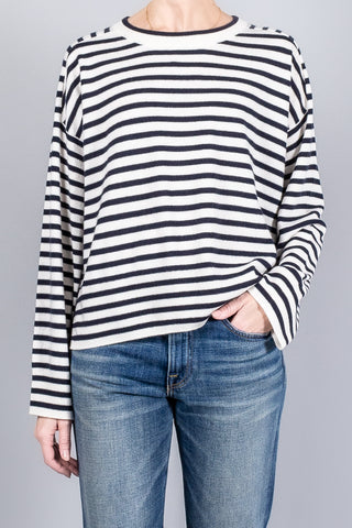 Closed Striped Cashmere Longsleeve-Tops-Misch-Boutique-Vancouver-Canada-misch.ca