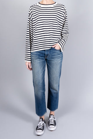 Closed Striped Cashmere Longsleeve-Tops-Misch-Boutique-Vancouver-Canada-misch.ca