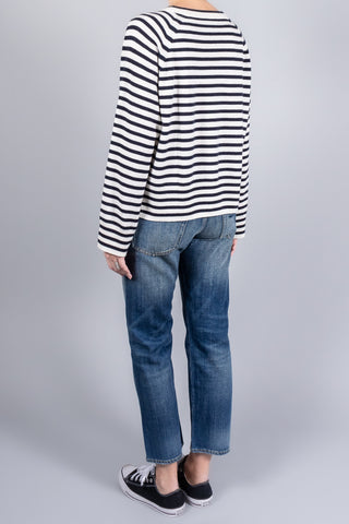 Closed Striped Cashmere Longsleeve-Tops-Misch-Boutique-Vancouver-Canada-misch.ca