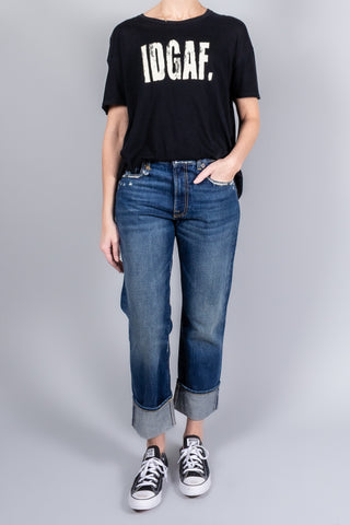 R13 "I Don'T Give A F" T-Shirt-Tops-Misch-Boutique-Vancouver-Canada-misch.ca