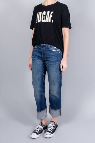 R13 "I Don'T Give A F" T-Shirt-Tops-Misch-Boutique-Vancouver-Canada-misch.ca