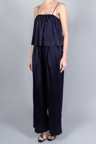 Forte Forte Shiny Stretch Silk Satin Pants-Pants-Misch-Boutique-Vancouver-Canada-misch.ca