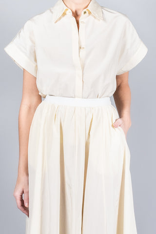 Forte Forte Chic Taffettas Sleeveless Shirt-Tops-Misch-Boutique-Vancouver-Canada-misch.ca